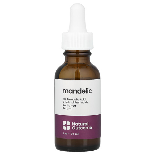 Natural Outcome, Mandelic, Radiance Serum, 1 oz (30 ml)