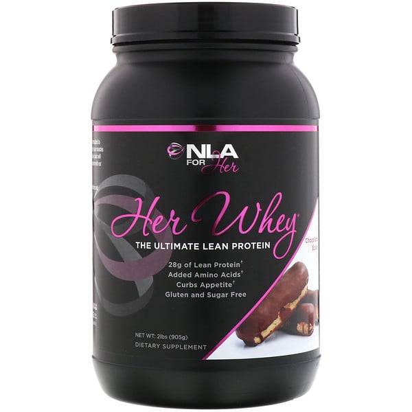 NLA for Her, Her Whey, The Ultimate Lean Protein, Chocolate Eclair, 2 ...