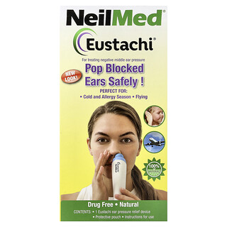 NeilMed, Eustachi®, Alat Pereda Tekanan Telinga, 1 Hitungan
