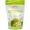 NurturMe, Orgánico, Bocados para Niños Pequeños, Yum-A-Roo's, Plátano + Manzana + Brócoli, 1 oz (28 g)