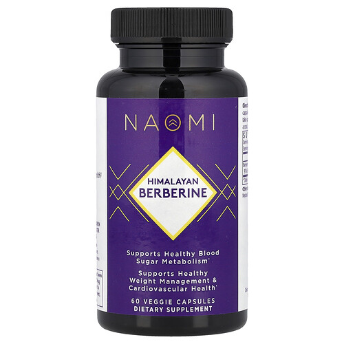 NAOMI, Himalaya-Berberin, 60 Kapseln (500 mg pro Kapsel)