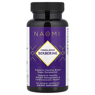 NAOMI, Berbérine, 60 capsules végétales (500 mg pièce)