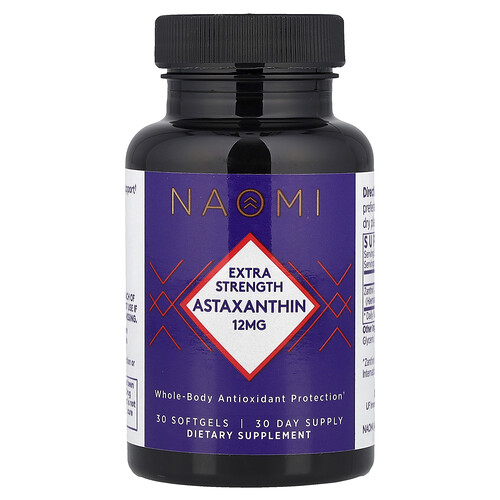 NAOMI, Astaxanthin, 12 mg, 30 Weichkapseln