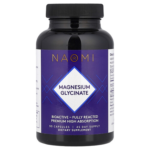 NAOMI, Magnesium-Glycinat, 90 Kapseln (100 mg pro Kapsel)