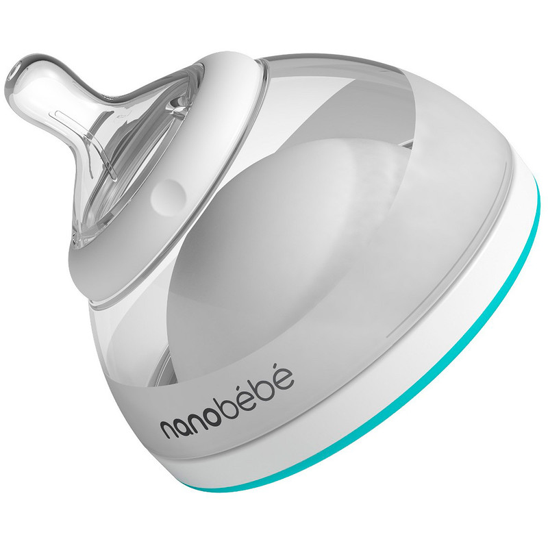 Nanobebe, Breastmilk Bottle, 0+ Months, Teal, Single Pack, 5 oz (150 ml