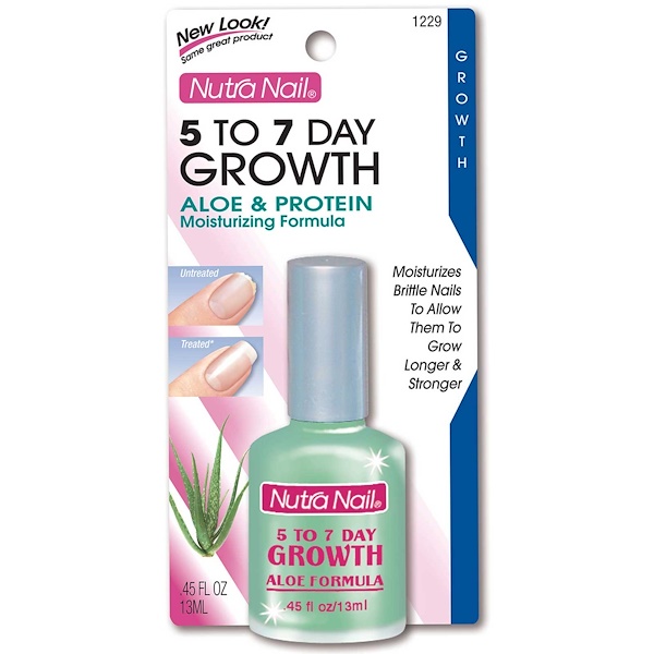 Nutra Nail, 5 to 7 Day Growth, Aloe Formula, .45 fl oz (13 ml)  - iHerb.com Nutra Nail, 5 to 7 Day Growth, Aloe Formula, .45 fl... 