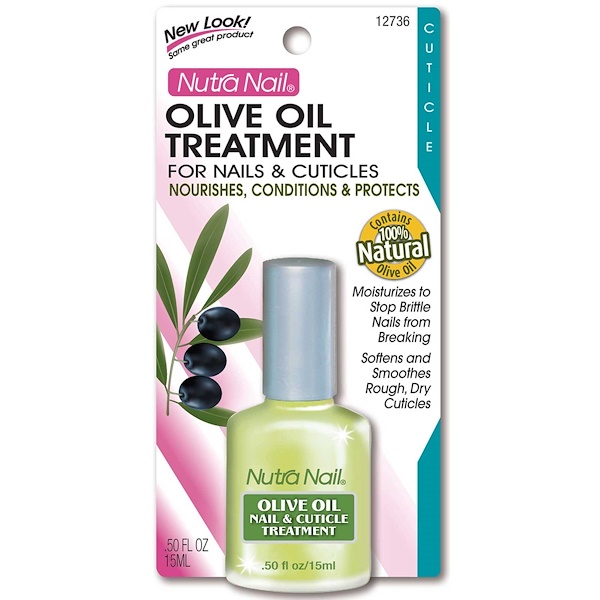 Nutra Nail, Olive Oil Treatment for Nails & Cuticles, .50 fl oz (15 ml