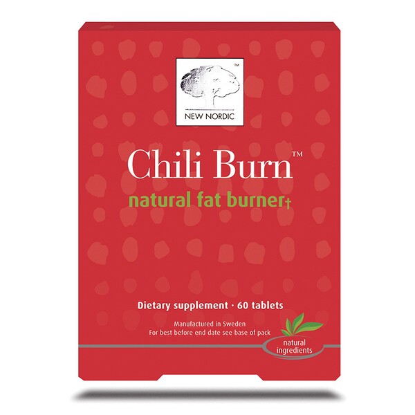 New Nordic, Chili Burn, Natural Fat Burner, 60 Tablets - iHerb New Nordic, Chili Burn, Natural Fat Burner, 60 Tablets - iHerb