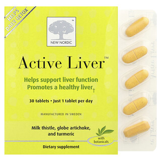 نيو نورديك‏, Active Liver ™ ، 30 قرصًا