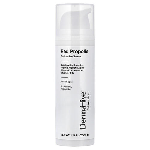 NaturaNectar, DermaHive™, Red Propolis Restorative Serum, Serum mit rotem Propolis, für alle Hauttypen, 50 g (1,77 fl. oz.)
