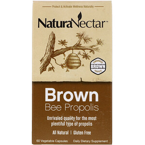 Отзывы о НатураНектар, Brown Bee Propolis, 60 Vegetable Capsules