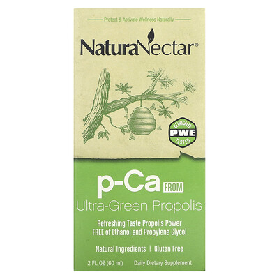 

NaturaNectar p-Ca From Ultra-Green Propolis 2 fl oz (60 ml)