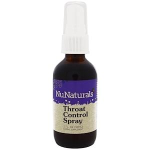 Отзывы о НуНатуралс, Throat Control Spray, 2 fl oz (59 ml)