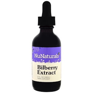 Отзывы о НуНатуралс, Bilberry Extract, 2 fl oz (59 ml)