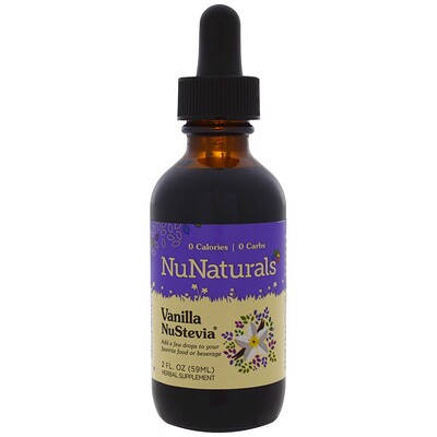 

NuNaturals Vanilla NuStevia, 59 мл (2 fl oz)