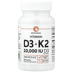 Вітаміни K2 і D3, 60 капсул