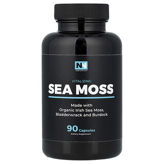 Nobi Nutrition, Sea Moss, Seemoos, 90 Kapseln