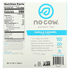 No Cow, Barrita proteica, Caramelo y vainilla, 12 barritas, 60 g (2,12 oz) cada una