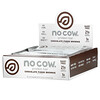 No Cow, Barrita proteica, Brownie de chocolate y caramelo, 12 barritas, 60 g (2,12 oz) cada una