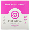No Cow, протеиновые батончики, вкус «Именинный пирог», 12 шт. по 60 г (2,12 унции) каждый