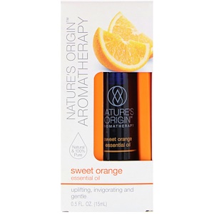 Отзывы о Нэйчурс Ориджин, Aromatherapy, Essential Oil, Sweet Orange, 0.5 fl oz (15 ml)