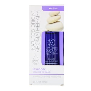 Отзывы о Нэйчурс Ориджин, Aromatherapy, Essential Oil Blend, Lavender Roll-On, 0.5 fl oz (15 ml)