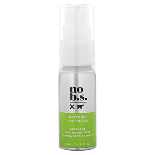 No BS Skincare, 咖啡萃取眼霜，0.5 液量盎司（15 毫升）