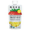 Noka, Superfood Smoothie + Plant Protein, Strawberry, Pineapple, 4.22 oz (120 g)