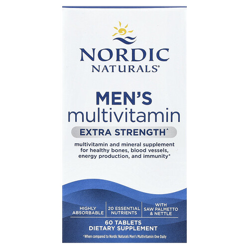 Nordic Naturals, Men's Multivitamin, 60 Tablets