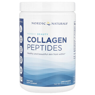 Nordic Naturals, Nordic Beauty, Collagen Peptides, Unflavored, 10.6 oz (300 g)