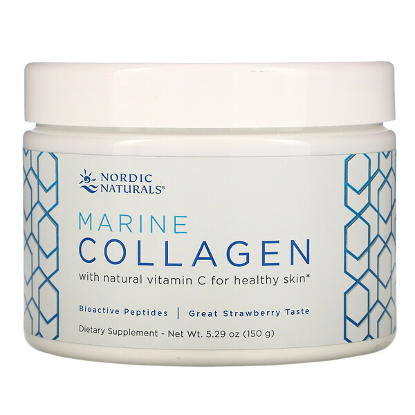 Marine Collagen, Strawberry, 5.29 oz (150 g)