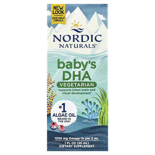 Nordic Naturals, Baby's DHA Vegetarian, 1050 mg, 30 ml