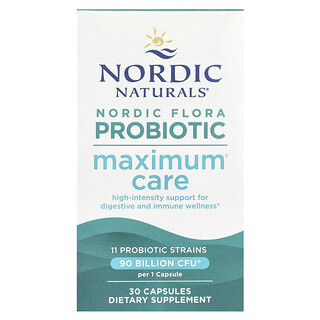 Nordic Naturals, Nordic Flora Probiotic，特佳護理，900 億 CFU，30 粒膠囊
