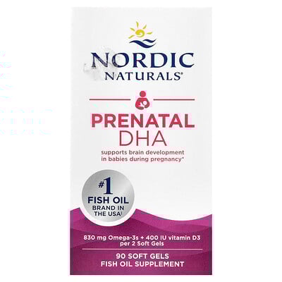 Product Image for Nordic Naturals, Prenatal DHA, 90 Soft Gels