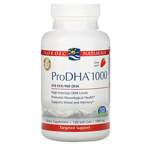 Отзывы о нордик Натуралс, ProDHA 1000, Strawberry , 1,000 mg, 120 Soft Gels