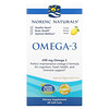 Nordic Naturals, オメガ-3、レモン、345 mg、ソフトジェル60個
