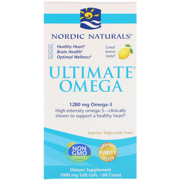 Nordic Naturals, Ultimate Omega, ΡΠΎ Π²ΠΊΡΡΠΎΠΌ Π»ΠΈΠΌΠΎΠ½Π°, 1280 ΠΌΠ³, 60 ΠΌΡΠ³ΠΊΠΈΡ
ΠΆΠ΅Π»Π°ΡΠΈΠ½ΠΎΠ²ΡΡ
ΠΊΠ°ΠΏΡΡΠ»