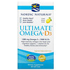Nordic Naturals, Ultimate Omega-D3，檸檬味，640 毫克，60 粒軟凝膠