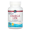 Nordic Naturals, Omega LDL con arroz de levadura roja y CoQ10, 1,152 mg, 60 geles blandos