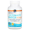 Nordic Naturals, Ultimate Omega + CoQ10, 640 мг, 120 капсул