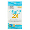 Nordic Naturals, Ultimate Omega 2X, со вкусом лимона, 1075 мг, 120 капсул 