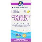 Nordic Naturals, Омега Комплекс с лимоном, 1000 мг, 120 гелевых капсул отзывы