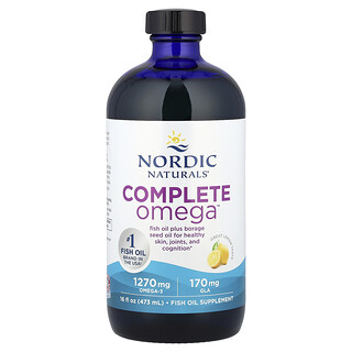 Nordic Naturals, Complete Omega™, Limão, 473 ml (16 fl oz)