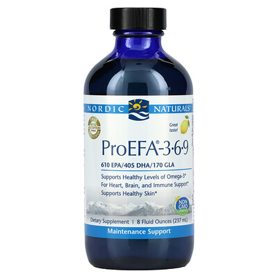 

Nordic Naturals ProEFA - 3-6-9 лимон 237 мл (8 жидк. унций)