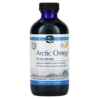 Nordic Naturals, Arctic Omega, лимон, 237 мл (8 жидк. Унций)