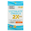 Nordic Naturals, Ultimatives Omega 2 x mit Vitamin D3, Zitrone, 60 Mini-Softgels