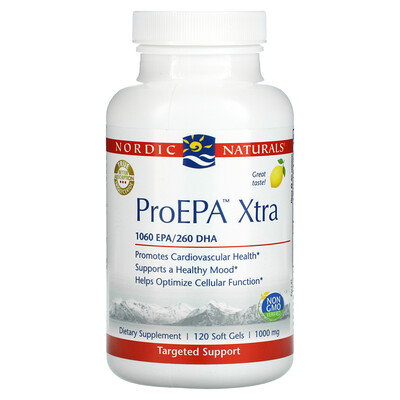 

Nordic Naturals ProEPA Xtra Lemon 1 000 mg 120 Soft Gels