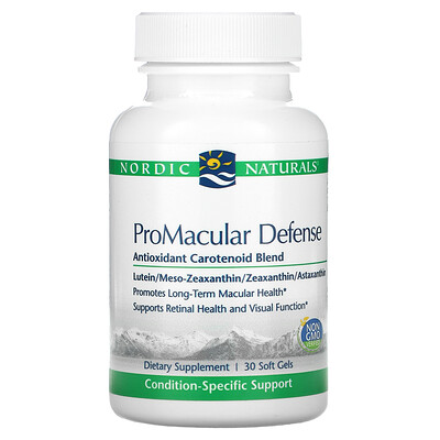 

Nordic Naturals, ProMacular Defense, 30 Soft Gels