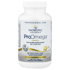 ProOmega®, лимон, 120 капсул (640 мг в одній капсулі)