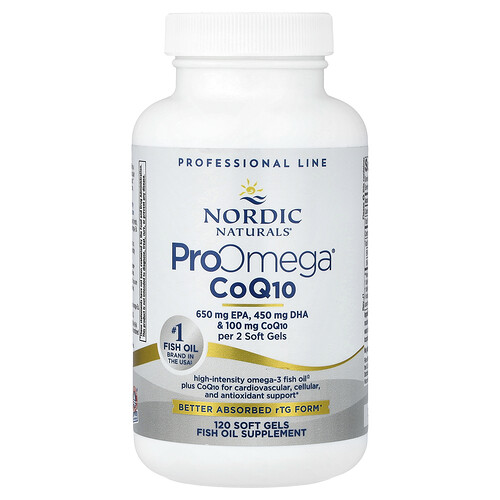 Nordic Naturals プロオメガ® CoQ10 ソフトジェル120粒